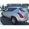 Image 4 : J2 --  2005 NISSAN MURANO SL , Grey , 183845  KM's