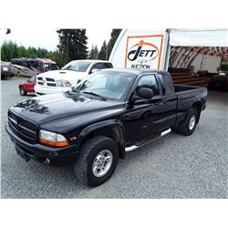 A12A --  1997 DODGE DAKOTA , Black , 260893  KM's