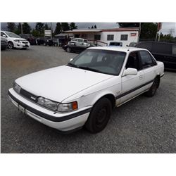 A7 --  1990 MAZDA 626 , White , 195259  KM's