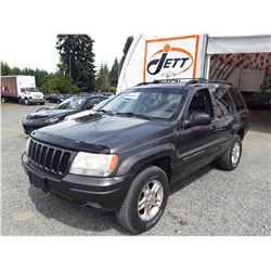 J4 --  1999 JEEP GRAND CHEROKEE , Grey , 159389  KM's