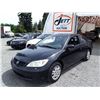 Image 1 : I6 --  2004 HONDA CIVIC LX  , Black , 389227  KM's