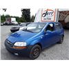 Image 1 : A12C --  2005 CHEV AVEO , Blue , 210571  KM's