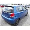 Image 3 : A12C --  2005 CHEV AVEO , Blue , 210571  KM's