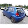 Image 4 : A12C --  2005 CHEV AVEO , Blue , 210571  KM's