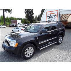 H5 --  2008 JEEP GR CHEROKEE LAREDO TRD , Black , 206306  KM's
