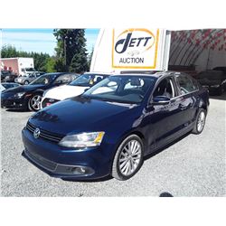 D4 --  2011 VW JETTA TDI , Blue , 164784  KM's