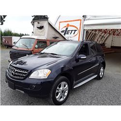 J6 --  2008 MERCEDES-BENZ ML 320 CDI, BLUE, 196560 KM'S