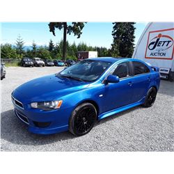 D6B --  2012 MITSUBISHI LANCER ES , Blue , 176975  KM's