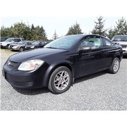 A12D --  2010 CHEV COLBALT LS COUPE, BLACK, 215,844 KMS