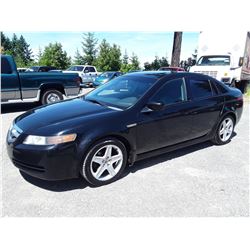 E6 --  2006 ACURA 3.2TL , Black , 169651  KM's