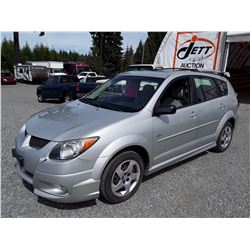 E4 --  2004 PONTIAC VIBE , Grey , 260753  KM's