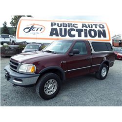 G1 --  1997 FORD F150  , Red , 276324  KM's