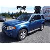 Image 1 : K2 --  2009 FORD ESCAPE XLT , Blue , 122661  KM's
