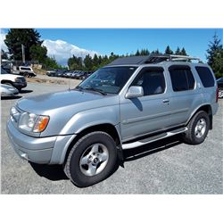 I6 --  2001 NISSAN X-TERRA XE  , Grey , 173441  KM's