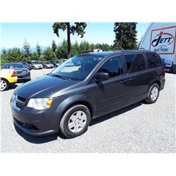 G3 --  2012 DODGE GRAND CARAVAN, GREY, 175,275 KMS