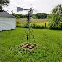 LARGE METAL WINDMILL