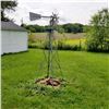 Image 1 : LARGE METAL WINDMILL