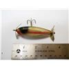 Image 2 : VINTAGE INJURED CREEK CHUB SURFACE FISHING LURE