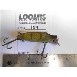 VINTAGE HEDDON RIVER RUNT SPOOK FLOATER FISHING LURE
