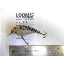 VINTAGE HEDDON BIG HEAD RATTLE FISHING LURE