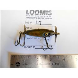 VINTAGE BARRACUDA FLORIDA PEE WEE TOP WATER FISHING LURE