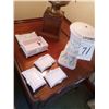 Image 2 : 5 PIECE SET PINK AND WHITE VANITY SET