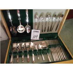 2 SETS OF SILVER PLATE SILVERWARE