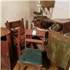 Image 1 : VINTAGE OAK CHAIRS