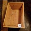 Image 4 : VINTAGE WOODEN BOX WITH HANDLES