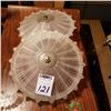 Image 1 : PAIR OF VINTAGE FLOWER PETAL ART DECO LIGHTING FIXTURES