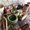 Image 3 : ASSTD. HAND TOOLS AND VINTAGE FLOWER POTS AND VASES