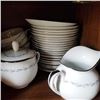 Image 13 : SERVICE FOR 19, FURSTENBERG DIANA FINE CHINA, 1960S