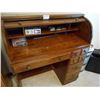 Image 1 : OAK ROLL TOP DESK