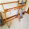 Image 1 : BUNDLE LOT: QUILT RACK, SHARK SWEEPER, WALKER / PERSONAL CARE ITEMS