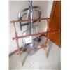 Image 5 : BUNDLE LOT: QUILT RACK, SHARK SWEEPER, WALKER / PERSONAL CARE ITEMS