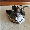 Image 4 : LEADED GLASS DUCK LAMP