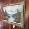 Image 3 : H.MULLER SIGNED OIL ON CANVAS , FRAMED