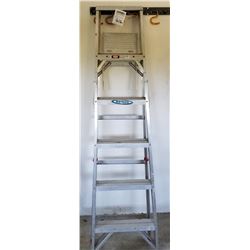 6 FOOT WERNER ALUMINUM STEP LADDER
