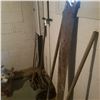 Image 5 : LOT OF A HAND MOWER ,AX, SAW