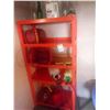 Image 1 : METAL RACK AND CONTENTS
