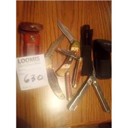 LOT OF 4 PEN KNIVES