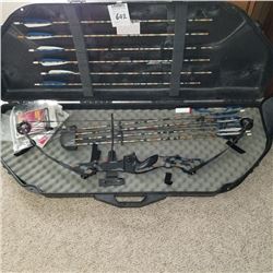 COUGAR SPEED FLIGHT BOW AND ARROWS