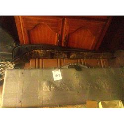 BUNDLE LOT: 3 GUN CASES / 16 LIMITED EDITION CABELA'S AND HUNTING BOOKS