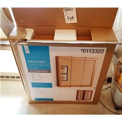 NEW MEDICINE CABINET
