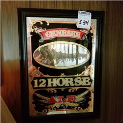 GENESEE 12 HORSE SIGN