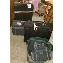 LOT OF 3 PIECE LUGGAGE