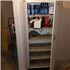 Image 1 : WHITE UTILITY CABINET AND CONTENTS