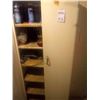 Image 2 : WHITE UTILITY CABINET AND CONTENTS