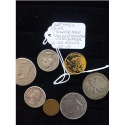LOT OF US COLLECTOR'S COINS