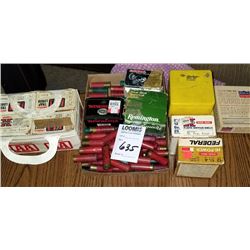 ASSORTED SHOTGUN SHELLS, STOCK FINISH KIT
